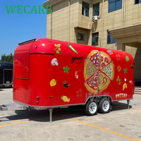 WECARE Mobile Taco Pizza Truck Imbissagen Foodtruck Remorque Café Crème Glacée Burger Fast Food Truck avec équipement de cuisine complet