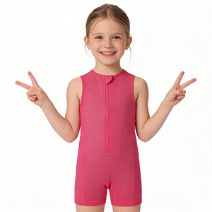 Nouvel Arrivage Vente en Gros Ensemble de Vêtements de Sport Sans Manches en Nylon à Séchage Rapide pour Enfants Filles Tenues Multicolores Ensemble de Yoga pour Enfants - Product Image 2
