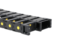 Pont en Nylon CNC câble électrique chaîne d'énergie en plastique, usine JFLO de chine JEZ45F. Série