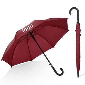 Manufacturer Wholesale Golf <b>Umbrella</b> Custom Logo Windproof Straight <b>Large</b> Rain Outdoor Business Promotional Gift - Product Image 2