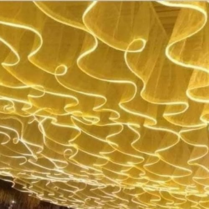 Cortinas Colgantes para Techo de Boda con Luces, Decoración para Salón, Cortinas Colgantes para Decoración de Eventos y Fiestas - Product Image 1