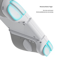 LinYuvo pour Joy-Con : Grip dorsal mécanique avec touches, éclairage RGB, fonction macro et vibration pour manette de jeu