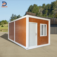 Direct From China Factory Villas préfabriquées de 2 étages Maison en conteneur en acier avec salle de bain pour location de vacances ou usage familial