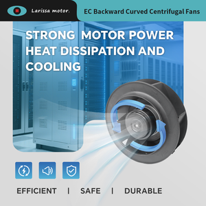 Aluminio/plástico/galvanizado ventilador centrífugo curvo hacia atrás cuchillas impulsoras motorizadas centrífugas hacia atrás - Product Image 4