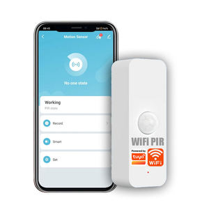TY-P01 Tuya WiFI เซ็นเซอร์ตรวจจับความเคลื่อนไหว PIR เซ็นเซอร์กันขโมยอัจฉริยะสำหรับบ้าน ระบบ Smart Life สำหรับบ้านอัจฉริยะ ใช้งานร่วมกับ Alexa - Product Image 1