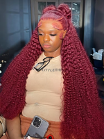 Perruque 4x4 à boucles profondes en cheveux humains, densité 250%, sans colle, pré-épilée pour femmes noires, directement de l'usine