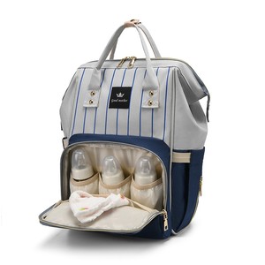 กระเป๋าใส่ผ้าอ้อมสำหรับคุณแม่, กระเป๋าใส่ผ้าอ้อมความจุขนาดใหญ่กันน้ำ - Product Image 4