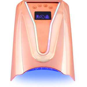 Custom Glowing Logo Professional High Power 128W <b>Wireless</b> Rechargeable UV LED Gel <b>Lamp</b> Light Strip Dryer Pro Cure Home Use - Product Image 1