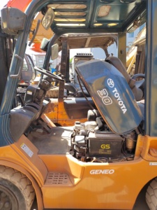 TOYOTA 30 3 tonnes 90% nouveau japonais d'origine avec EPA,CE agricole pas cher utilisé TOYOTA 30 gForklift pour Forkin - Product Image 3