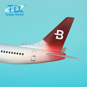 Maquette d'<span class=keywords><strong>avion</strong></span> Bellinger B737-800 1/35 120cm en résine composite moulée à la main, couleur personnalisable, cadeau d'affaires - Product Image 4