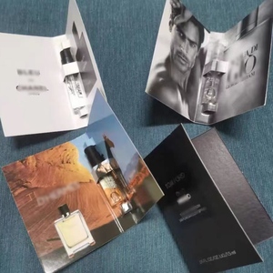 Wholesale BBL Brand Custom Logo Digital <b>Printing</b> Perfume Label Brochure Sample Vial Packaging Paperboard Cards Special <b>Paper</b> US - Product Image 4