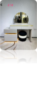 Coiffeuse blanche moderne avec miroir LED et tiroirs de rangement, ensemble de coiffeuse avec tabouret pour chambre à coucher, vente en gros
