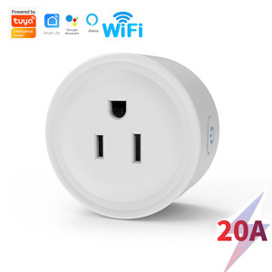 Enchufe Inteligente WiFi de 16A y 230V, de Plástico, con Control por Aplicación Tuya, 1 Salida, Diseño Moderno, Interruptores de Pared - Product Image 4