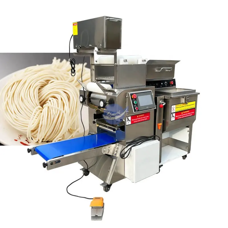 Kommerzielle runde Nudel herstellung Chinesische automatische industrielle Nudel maschine Ramen-Nudel maschine kommerziell