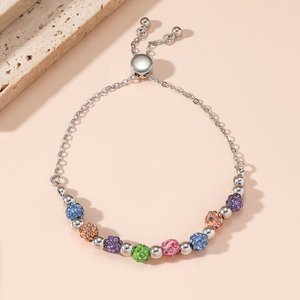Bracelets papillon en cristal de diamant scintillant, délicats, plaqués or, avec pampilles en coquillage, émail, yeux maléfiques, sertis de zircon cubique - Product Image 6