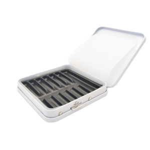 Kundenspezifische Kleine Rechteckige Schwarze Metalldose mit Klappdeckel für Zigaretten/Geschenke/Bonbons/Pfefferminz als Verpackung, Organizer und Aufbewahrungsbox für Zuhause - Product Image 2