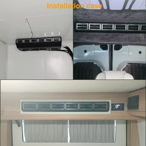 Split-Typ Unterbau Elektro Gleichstrom 12V 24V Klimaanlage 12V Klimaanlage für Auto LKW Transporter - Product Image 6