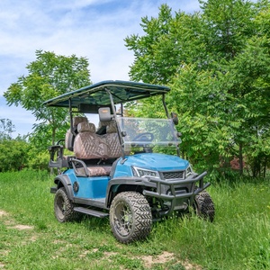 Carrito de Golf Eléctrico de Alta Estabilidad con Techo y Parabrisas, Homologado por la CE, Tipo <span class=keywords><strong>BabyBus</strong></span>, en Oferta - Product Image 3