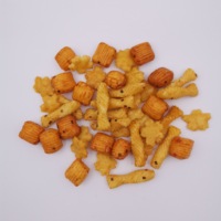 Assortiment de craquelins de riz croustillants, mélange de formes variées, snacks de riz soufflé, approvisionnement en vrac de snacks céréaliers sous marque privée OEM, snack casher