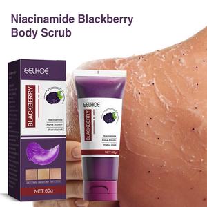 EELHOE Nettoyage en profondeur Peau morte Mélanine Mûre Niacinamide Exfoliant Vente en gros Marque privée Gommage visage et corps - Product Image 3