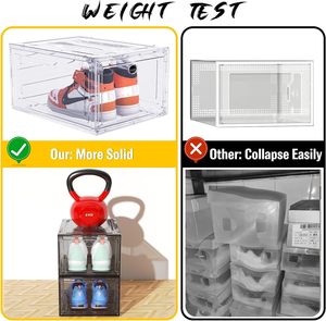 Hot Sale Collapsible <b>Plastic</b> Folding Storage Drawers for Office Kitchen & Bathroom Organizing-Multifunction Closet Storage - Product Image 3