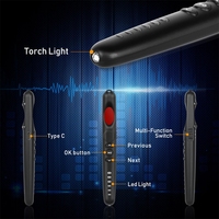 Stylo Portable caché sans fil gsm alarme RF scanner Finder Mini détecteur de caméra Anti-espion détecteurs Anti-espion Tracker Finder caméra