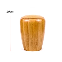 Urna Funeraria Moderna para Cenizas de Adultos, Urna de Cremación de Alta Calidad, Gran Capacidad, Urna de Cremación de Madera de Haya Sólida para Mascotas, Venta al por Mayor