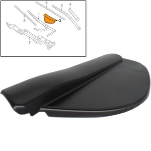 61617035103 Para BMW Serie 5 6 E63 E60 Tapa del Brazo del Limpiaparabrisas Delantero Derecho 7035103 - Product Image 3