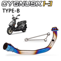 Tuyau de raccordement avant modifié pour échappement de moto, compatible silencieux 51mm pour YAMAHA Cygnus 1/2/3 Bws Zuma 125