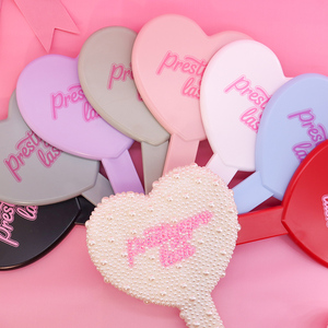 Espejo de Inspección de Pestañas y Maquillaje con Forma de Estrella Hello Kitty, Personalizado con Perlas Brillantes, Estilo de Bolsillo, con Asa - Product Image 6