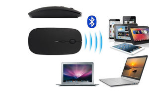 Factory Price <b>Mini</b> Slim Office bluetooth Wireless bluetooth Mouse for MacBook Pro Air OS Windows Laptop - Product Image 3