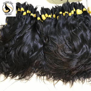 Materias primas al por mayor paquetes de Vietnam Virgin cutícula alineada pelo 8A 9A 10A sin enredo sin derramamiento sin procesar de la Virgen del pelo del templo - Product Image 1