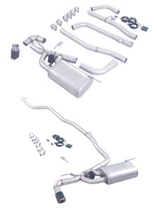 GFC/ Adatto per <span class=keywords><strong>BMW</strong></span> 118i 1.5T <span class=keywords><strong>F20</strong></span> <span class=keywords><strong>B38</strong></span> B15 del 2017, Scarico Catback in Acciaio Inox 304 con Valvola Elettronica, Uscita Singola - Product Image 6