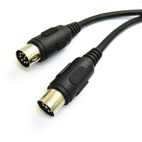 Werkseitig angepasstes 3/4/5/6/7/8/13-poliges DIN-Kabel Stecker-Buchse-Kabel Big Din 8-poliges MD MINI Din-Audio kabel