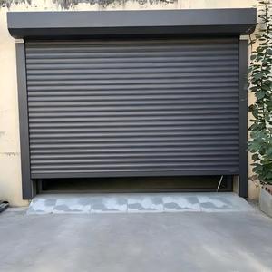 Volet roulant moderne en aluminium pour usage domestique, double usage pour balcon, <span class=keywords><strong>garage</strong></span> et extérieur, manuel ou électrique en option - Product Image 1