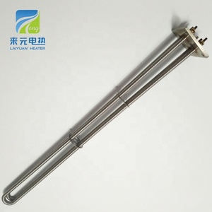 Riscaldatore ad Immersione Tubolare Tipo U Laiyuan 220v 500w, Resistenza Tubolare ad Immersione con Flangia - Product Image 2