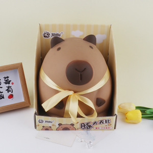 Nuevos Juguetes de Peluche de Capibara Suaves y Lindos, Juguetes de TPR para Apretar, Juguetes Antiestrés para Niños y Adultos, Tamaño Grande - Product Image 3