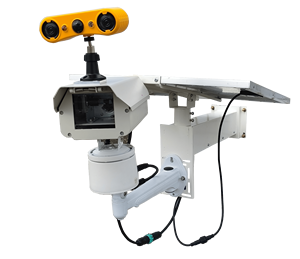 Répulsif à oiseaux solaire laser <span class=keywords><strong>vert</strong></span> amélioré avec alarme solaire, étanche IP65 pour utilisation en extérieur - Product Image 2