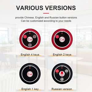 Sistema de Llamada para Restaurantes CATEL: Botón de Llamada para Mesa y Reloj Pager para Camarero, Receptor de Pager Fácil de Usar - Product Image 6