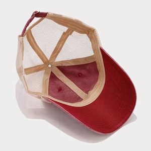 Summer New Arrival Vintage Faded Cotton Dad <b>Hat</b> Blank Sport <b>Hat</b> Baseball Cap With Mesh - Product Image 6