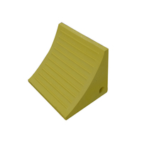 Cales de roue de sécurité robustes de 30 tonnes avec poignée, cales de roue en mousse de caoutchouc PU plastique pour camion, camping-car, remorque, garage, avion