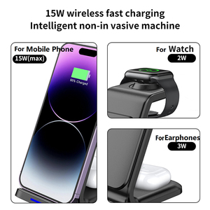 <span class=keywords><strong>Chargeur</strong></span> sans fil universel de bureau Praiser 750, charge rapide 25W, support magnétique, batterie externe, veilleuse pour téléphones - Product Image 4