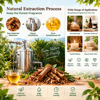 Huile de parfum de luxe pour hôtel, huile essentielle pure sans eau, parfum ambre bois de santal pour diffuseur d'arômes à air froid, fabrication de bougies et de savons