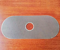 Barre de haut-parleur en acier inoxydable, perforé, personnalisé, en aluminium, maille d'acier, pour Audio de voiture, 1 pièce