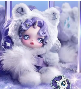 POP-MMART SkullPanda Little Horse Rainbow Peluche Pendente 11-30CM Blind Box Cocoon Queen - Product Image 4