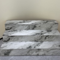 Dalles d'escalier 480x1200mm, vente directe usine, nouvelles dalles personnalisées pour marches et contremarches d'escalier