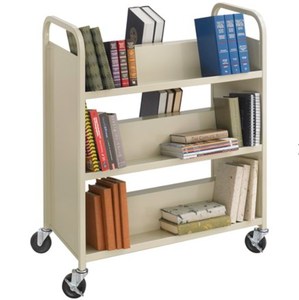 Rolling book cart mobile steel book cart shelf book cart for children classroom Carrito de libros Keranjang Troli buku Warenkorb