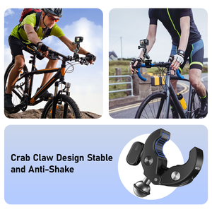 Accessoires pour caméras d'action Telesin, pince pour vélo, clip pour <span class=keywords><strong>Go</strong></span> <span class=keywords><strong>Pro</strong></span>, DJI Insta360, <span class=keywords><strong>fixation</strong></span> rapide pour <span class=keywords><strong>guidon</strong></span> de moto et de vélo - Product Image 6