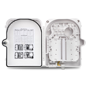 24 Core ABS PC Fiber Optic Terminal Junction Box Fiber Distribution Box Nap 16 Core Terminal Fdb Fiber Box