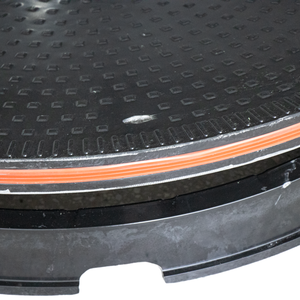 부식 방지 복합 하수구 맨홀 커버 고강도 원형 SMC 맨홀 커버 - Product Image 3